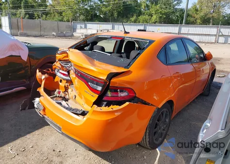 2013 Dodge Dart Sxt from USA, damaged, VIN 1C3CDFBA8DD325735